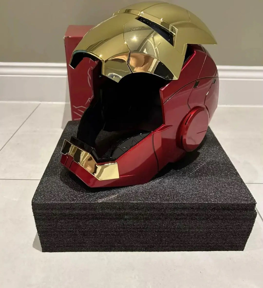 Marvel Legends Series Iron Man Electronic Helmet Multicolor
