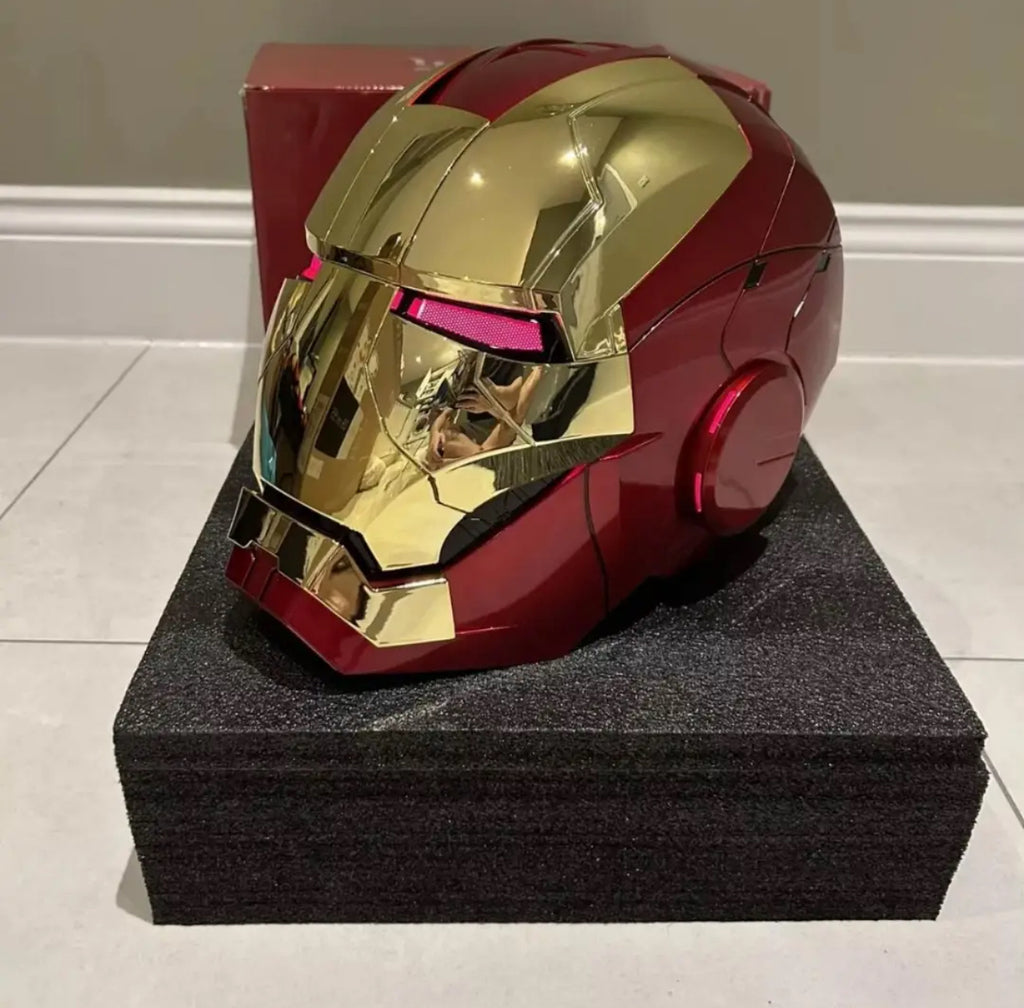 Marvel Legends Series Iron Man Electronic Helmet Multicolor